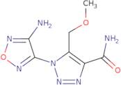 1-(4-Amino-1,2,5-oxadiazol-3-yl)-5-(methoxymethyl)-1H-1,2,3-triazole-4-carboxamide