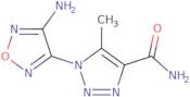 1-(4-Amino-1,2,5-oxadiazol-3-yl)-5-methyl-1H-1,2,3-triazole-4-carboxamide