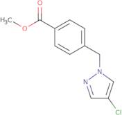 Methyl 4-[(4-chloro-1H-pyrazol-1-yl)methyl]benzoate