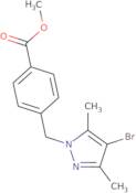 4-(4-Bromo-3,5-dimethyl-pyrazol-1-ylmethyl)-benzoic acid methyl ester