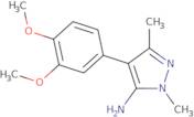 4-(3,4-Dimethoxyphenyl)-1,3-dimethyl-1H-pyrazol-5-amine