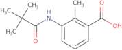3-[(2,2-Dimethylpropanoyl)amino]-2-methylbenzoic acid