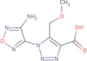 1-(4-Amino-1,2,5-oxadiazol-3-yl)-5-(methoxymethyl)1H-1,2,3-triazole-4-carboxylic acid