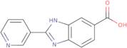 2-(Pyridin-3-yl)-1H-benzimidazole-6-carboxylic acid