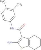 2-Amino-N-(3,4-dimethylphenyl)-4,5,6,7-tetrahydro-1-benzothiophene-3-carboxamide