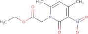 (4,6-Dimethyl-3-nitro-2-oxo-2H-pyridin-1-yl)-acetic acid ethyl ester