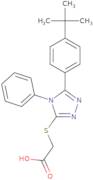 2-{[5-(4-tert-Butylphenyl)-4-phenyl-4H-1,2,4-triazol-3-yl]sulfanyl}acetic acid