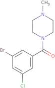 (3,5-Dibromophenyl)(4-methylpiperazin-1-yl)methanone