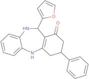 2,10-diaza-9-(2-furyl)-5-phenyltricyclo[9.4.0.0<3,8>]pentadeca-1(11),3(8),12,14-tetraen-7-one