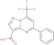 5-Phenyl-7-(trifluoromethyl)pyrazolo[1,5-a]pyrimidine-3-carboxylic acid