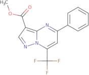 Methyl 5-phenyl-7-(trifluoromethyl)pyrazolo[1,5-a]pyrimidine-3-carboxylate