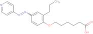 6-[2-Propyl-4-(4-pyridylazo)phenoxy]hexanoic Acid