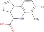 7-Chloro-6-methyl-3a,4,5,9b-tetrahydro-3H-cyclopenta[c]quinoline-4-carboxylic acid