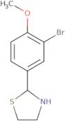 2-(3-Bromo-4-methoxyphenyl)-1,3-thiazolidine