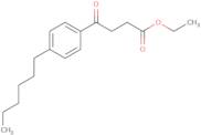 Ethyl 4-(4-hexylphenyl)-4-oxobutyrate