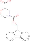 4-{[(9H-fluoren-9-yl)methoxy]carbonyl}morpholine-2-carboxylic acid