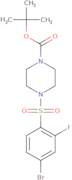 tert-Butyl 4-(4-bromo-2-fluorobenzenesulfonyl)piperazine-1-carboxylate