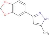 3-(1,3-Dioxaindan-5-yl)-5-methyl-1H-pyrazole