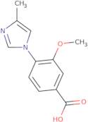 3-Methoxy-4-(4-methyl-1H-imidazol-1-yl)benzoic acid