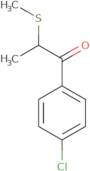 1-(4-Chlorophenyl)-2-(methylsulfanyl)propan-1-one