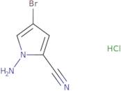1-Amino-4-bromopyrrole-2-carbonitrile hydrochloride