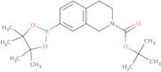 7-(4,4,5,5-Tetramethyl-[1,3,2]dioxaborolan-2-yl)-3,4-dihydro-1H-isoquinoline-2-carboxylic Acid t...