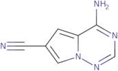 4-Aminopyrrolo[2,1-f][1,2,4]triazine-6-carbonitrile