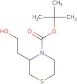 tert-Butyl 3-(2-hydroxyethyl)thiomorpholine-4-carboxylate