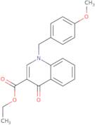 Ethyl 1-[(4-methoxyphenyl)methyl]-4-oxo-1,4-dihydroquinoline-3-carboxylate