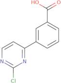 3-(2-Chloropyrimidin-4-yl)benzoic acid