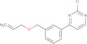 4-(3-((Allyloxy)methyl)phenyl)-2-chloropyrimidine