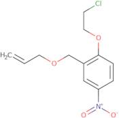 2-[(Allyloxy)methyl]-1-(2-chloroethoxy)-4-nitrobenzene