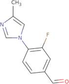 3-Fluoro-4-(4-methyl-1H-imidazol-1-yl)benzaldehyde