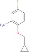 2-(Cyclopropylmethoxy)-5-fluoroaniline