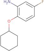 2-(Cyclohexyloxy)-5-fluoroaniline