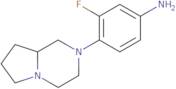 3-Fluoro-4-{octahydropyrrolo[1,2-a]piperazin-2-yl}aniline