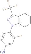 3-Fluoro-4-[3-(trifluoromethyl)-4,5,6,7-tetrahydro-1H-indazol-1-yl]aniline