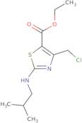 Ethyl 4-(chloromethyl)-2-(isobutylamino)-1,3-thiazole-5-carboxylate