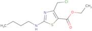 Ethyl 2-(butylamino)-4-(chloromethyl)-1,3-thiazole-5-carboxylate