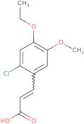 (2E)-3-(2-Chloro-4-ethoxy-5-methoxyphenyl)prop-2-enoic acid