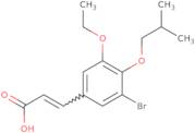 3-[3-Bromo-5-ethoxy-4-(2-methylpropoxy)phenyl]prop-2-enoicacid