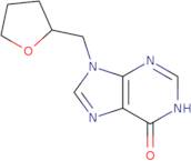 9-(Tetrahydrofuran-2-ylmethyl)-1,9-dihydro-6H-purin-6-one