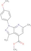 Methyl 1-(4-methoxyphenyl)-3,6-dimethyl-1H-pyrazolo[3,4-b]pyridine-4-carboxylate