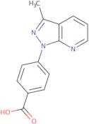 4-{3-Methyl-1H-pyrazolo[3,4-b]pyridin-1-yl}benzoic acid