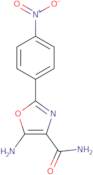 5-Amino-2-(4-nitrophenyl)-1,3-oxazole-4-carboxamide