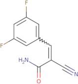 (2E)-2-Cyano-3-(3,5-difluorophenyl)prop-2-enamide