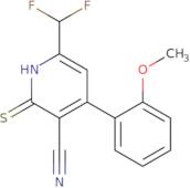 6-(Difluoromethyl)-2-mercapto-4-(2-methoxyphenyl)nicotinonitrile