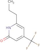 2-Hydroxy-6-(prop-1-yl)-4-(trifluoromethyl)pyridine