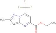 Ethyl 2-methyl-7-(trifluoromethyl)pyrazolo[1,5-a]pyrimidine-5-carboxylate