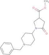 Methyl 1-(1-benzylpiperidin-4-yl)-5-oxopyrrolidine-3-carboxylate